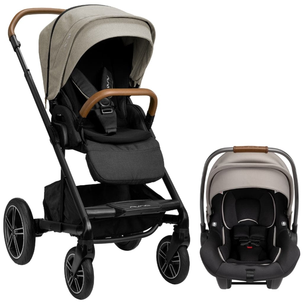 Nuna MIXX Next + PIPA Lite R Travel System Bundle - Timber/Timber - ST13421TIM-CF08508600TIM
