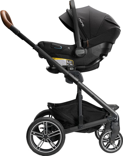 Nuna MIXX Next + PIPA Lite RX Travel System Bundle - Caviar/Caviar - ST13419CVR-CF10208600CVR