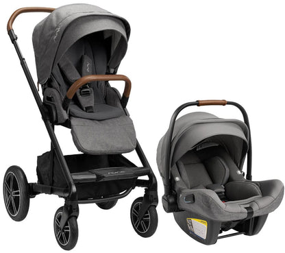 Nuna MIXX Next + PIPA Lite RX Travel System Bundle - Granite/Granite - ST13420GRN-CF10208600GRN