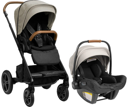 Nuna MIXX Next + PIPA Lite RX Travel System Bundle - Timber/Timber
