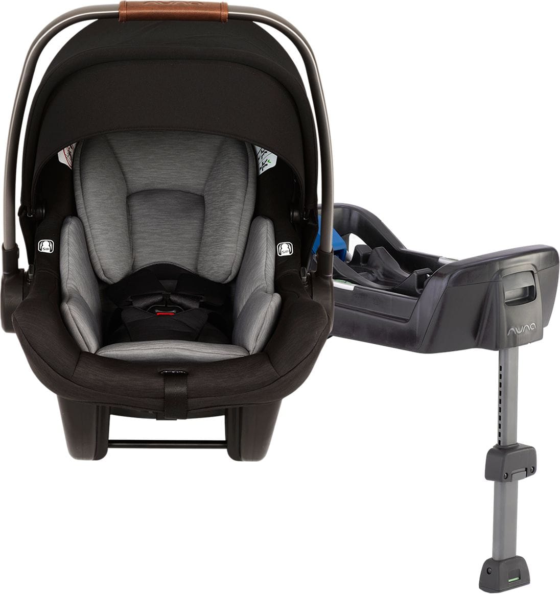Nuna MIXX Next + PIPA Lite Travel System Bundle - Caviar/Caviar - ST13419CVR-CF08500CVR