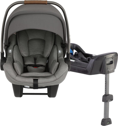 Nuna MIXX Next + PIPA Lite Travel System Bundle - Granite/Granite - ST13420GRN-CF08500GRN