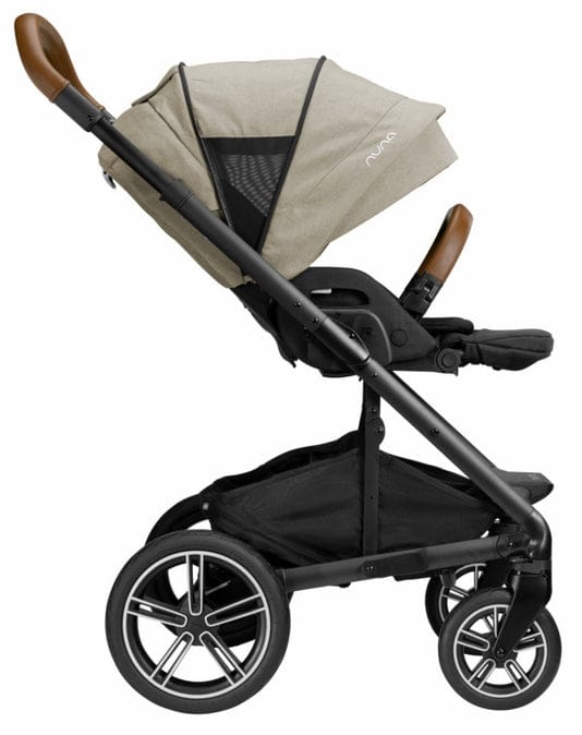 Nuna MIXX Next + PIPA Lite Travel System Bundle - Timber/Caviar - ST13421TIM-CF08500CVR