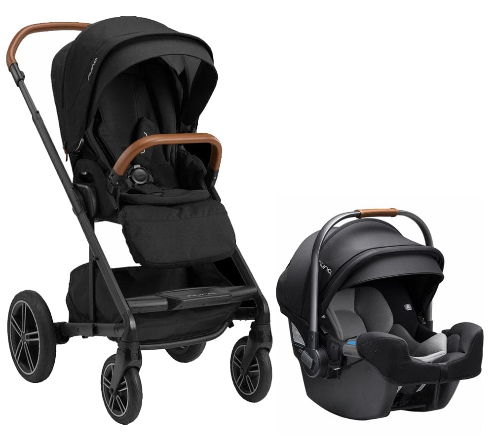 Nuna MIXX Next + PIPA RX Travel System Bundle - Caviar/Caviar - ST13419CVR-CF12508600CVR