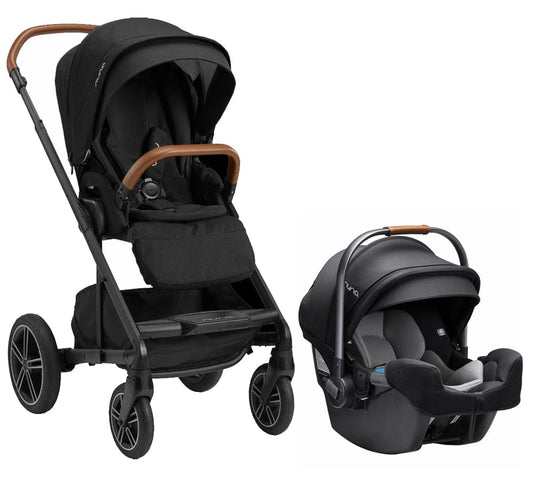 Nuna MIXX Next + PIPA RX Travel System Bundle - Caviar/Caviar - ST13419CVR-CF12508600CVR
