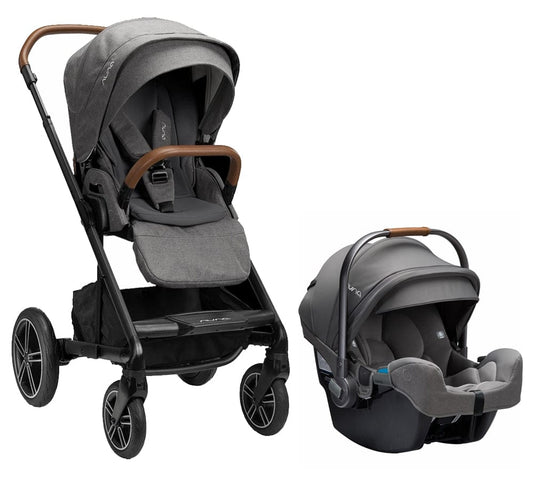 Nuna MIXX Next + PIPA RX Travel System Bundle - Granite/Granite - ST13420GRN-CF12508600GRN