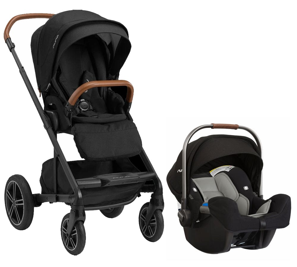 Nuna MIXX Next + PIPA Travel System Bundle - Caviar/Caviar - ST13419CVR-CF03501CVR