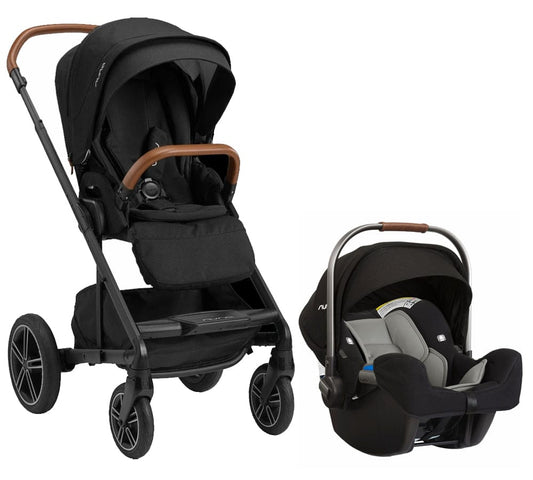 Nuna MIXX Next + PIPA Travel System Bundle - Caviar/Caviar - ST13419CVR-CF03501CVR