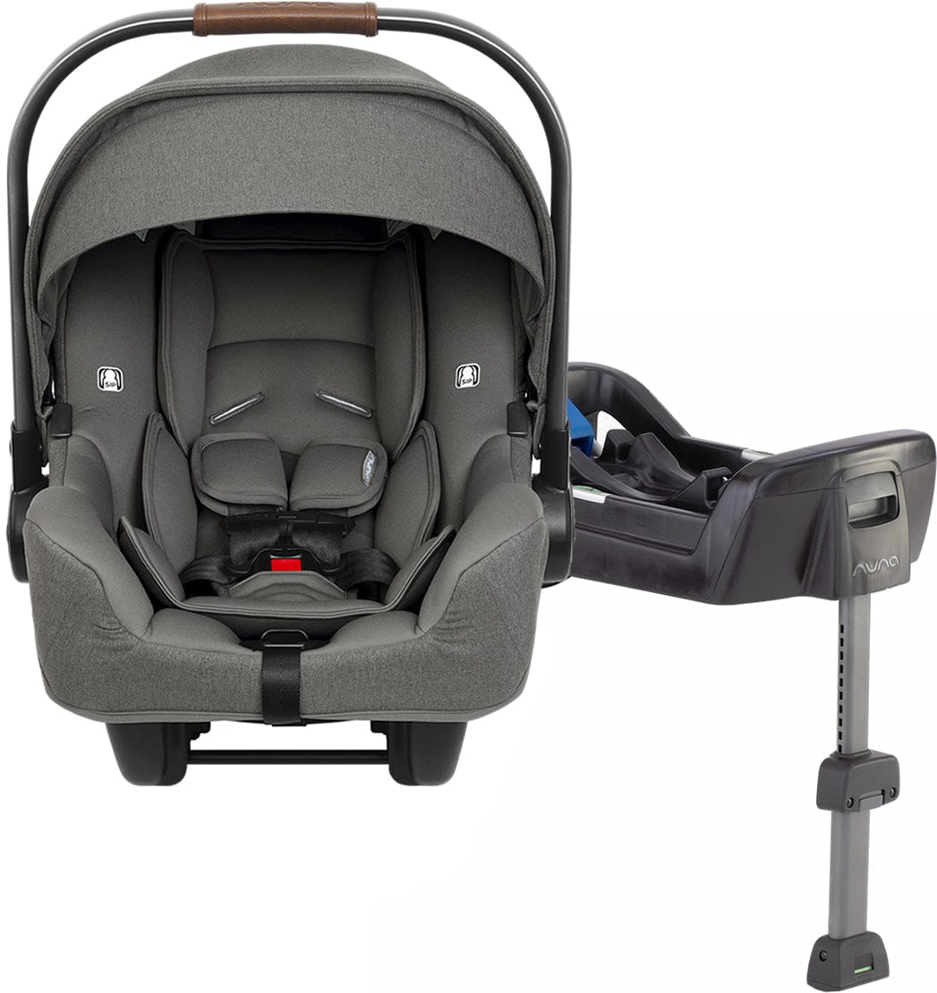 Nuna MIXX Next + PIPA Travel System Bundle - Granite/Granite - ST13420GRN-CF03501GRN