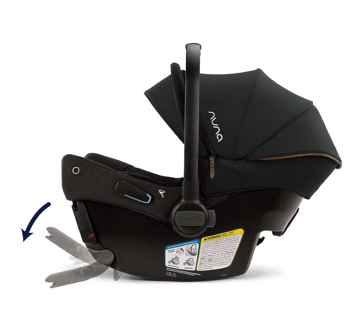 Nuna MIXX next + PIPA urbn Travel System - Caviar - TS13415602CVR