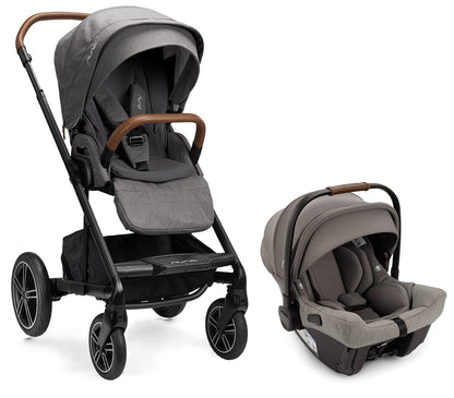 Nuna MIXX next + PIPA urbn Travel System - Granite - TS13415601GRN