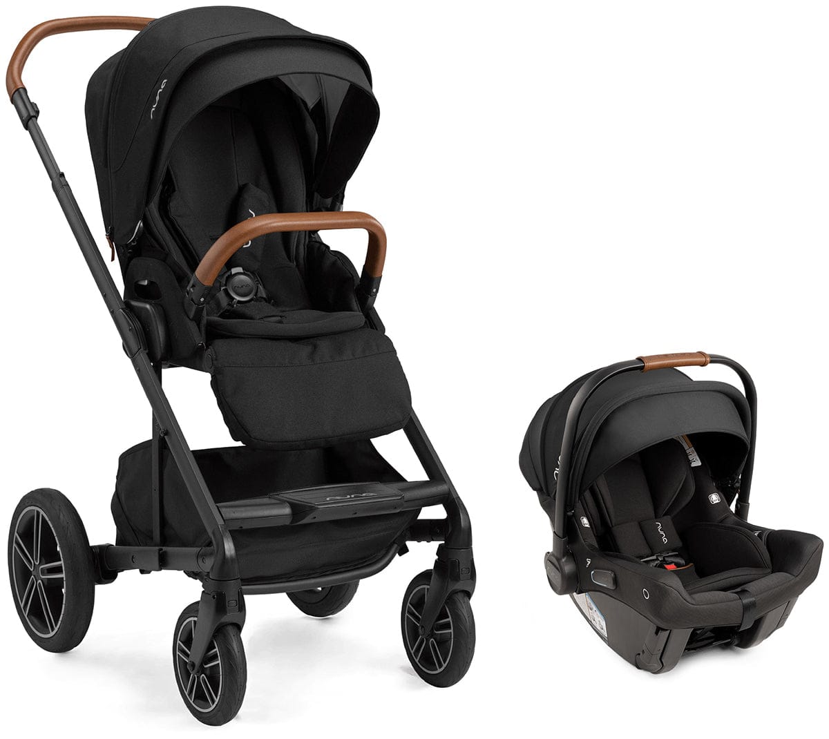 Nuna MIXX next + PIPA urbn Travel System - Caviar - TS13415602CVR
