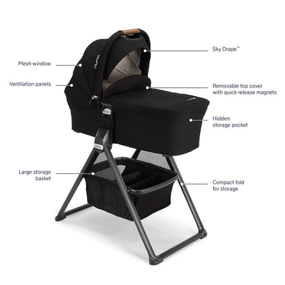nuna stroller bassinet combo Nuna MIXX Next Stroller + Bassinet with Stand Bundle