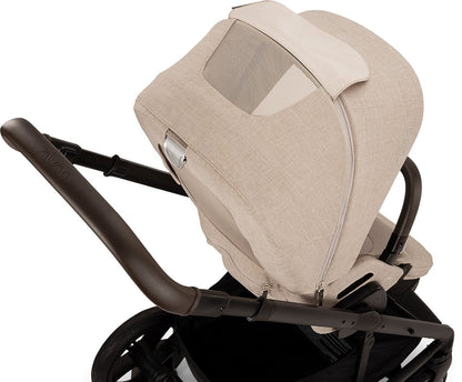 Nuna MIXX Next Stroller with Magnetic Buckle - Biscotti - ST13453BIS