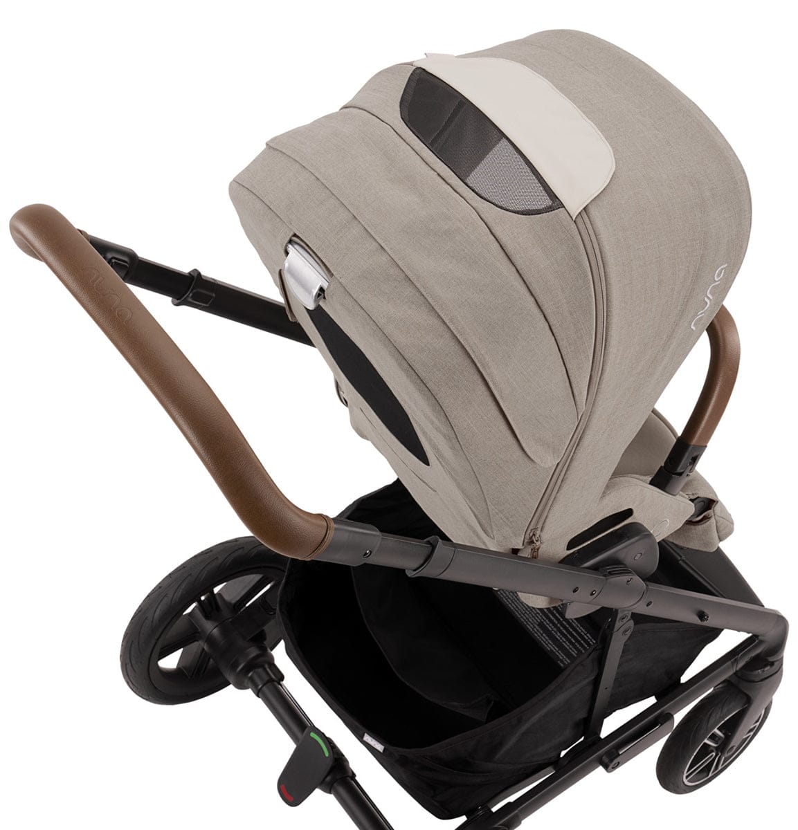 Nuna MIXX Next Stroller with Magnetic Buckle - Hazelwood - ST13440HAZ