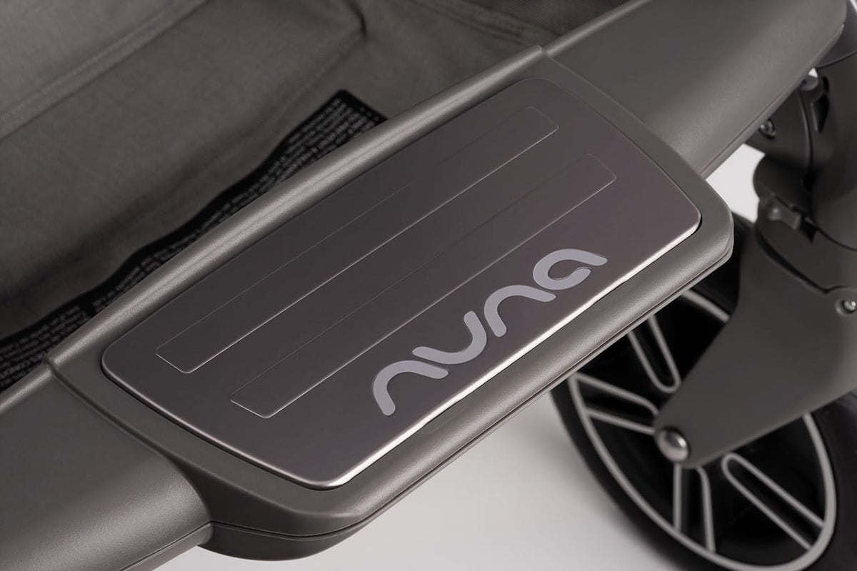Nuna stroller footrest with logo