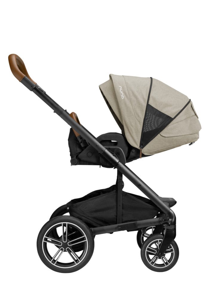 Nuna MIXX Next Stroller with Magnetic Buckle - Timber - ST13421TIM
