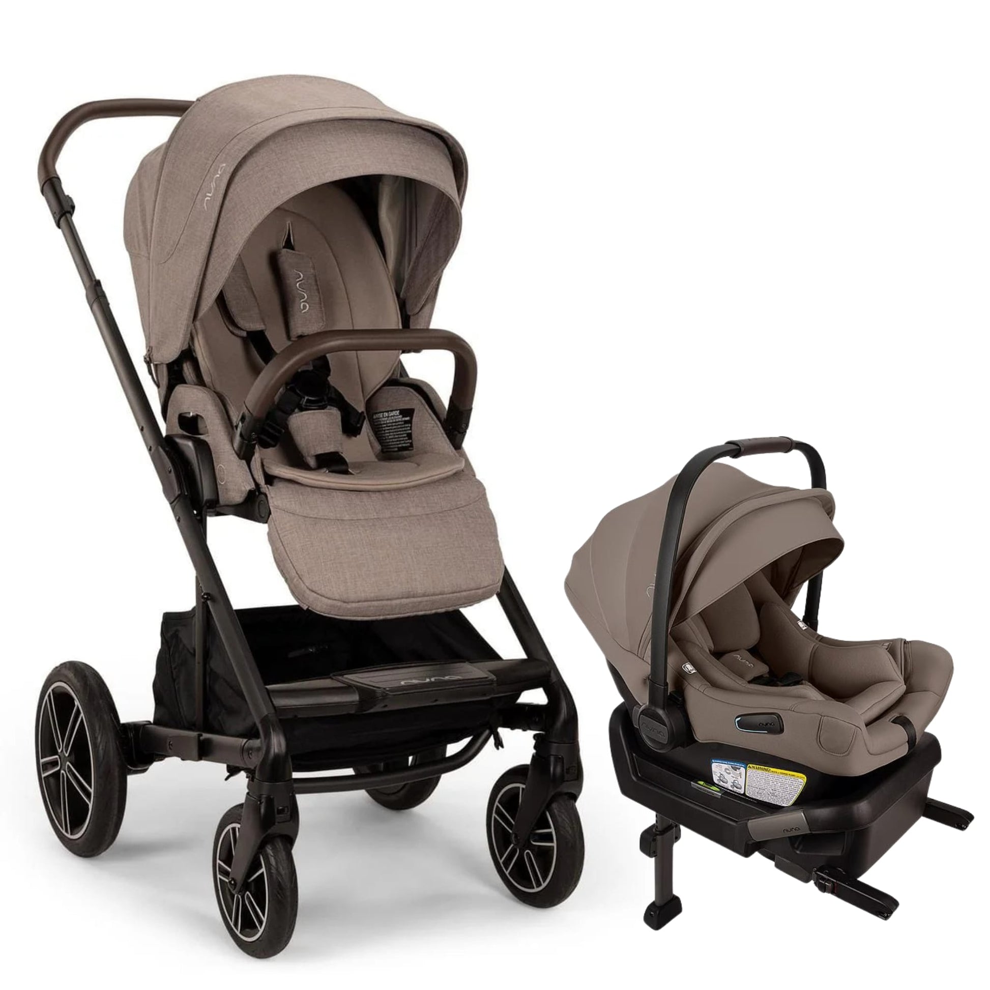 Nuna MIXX Next w/ Magnetic Buckle + Pipa Aire Travel System