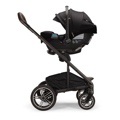 Nuna MIXX Next w/ Magnetic Buckle + Pipa RX Travel System - Caviar - Z2ST13412586CVR
