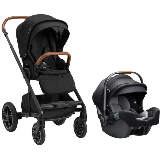 Nuna MIXX Next w/ Magnetic Buckle + Pipa RX Travel System - Caviar - Z2ST13412586CVR