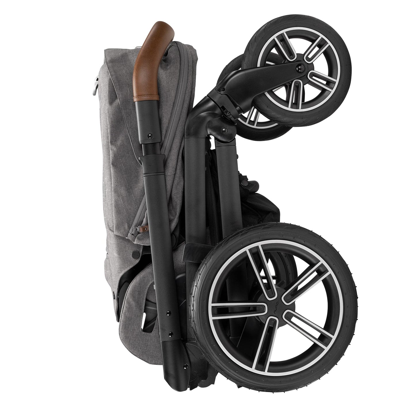 Nuna MIXX Next w/ Magnetic Buckle + Pipa RX Travel System - Granite - Z2ST13412586GRN