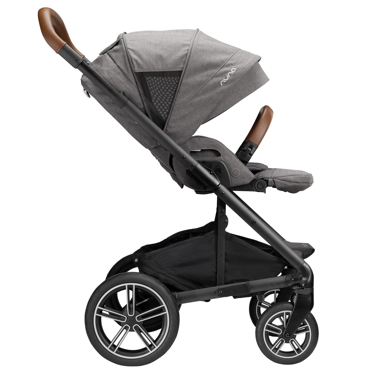 Nuna MIXX Next w/ Magnetic Buckle + Pipa RX Travel System - Granite - Z2ST13412586GRN