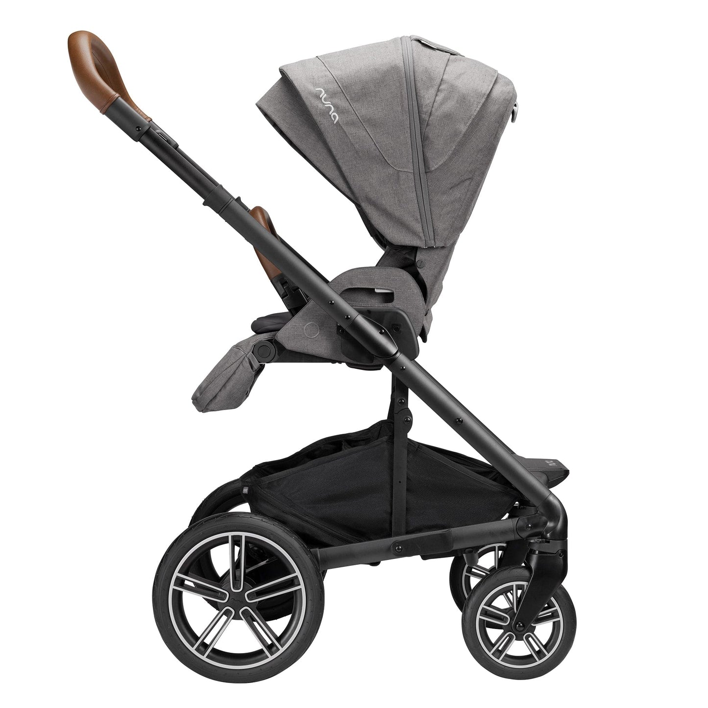 Nuna MIXX Next w/ Magnetic Buckle + Pipa RX Travel System - Granite - Z2ST13412586GRN