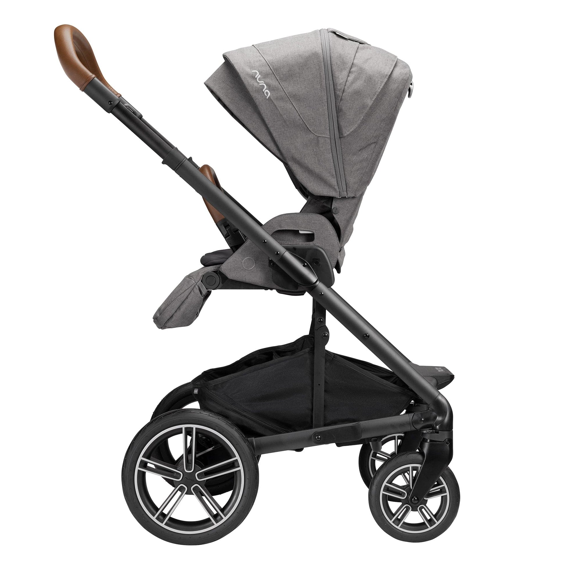 Nuna MIXX Next w/ Magnetic Buckle + Pipa RX Travel System - Granite - Z2ST13412586GRN