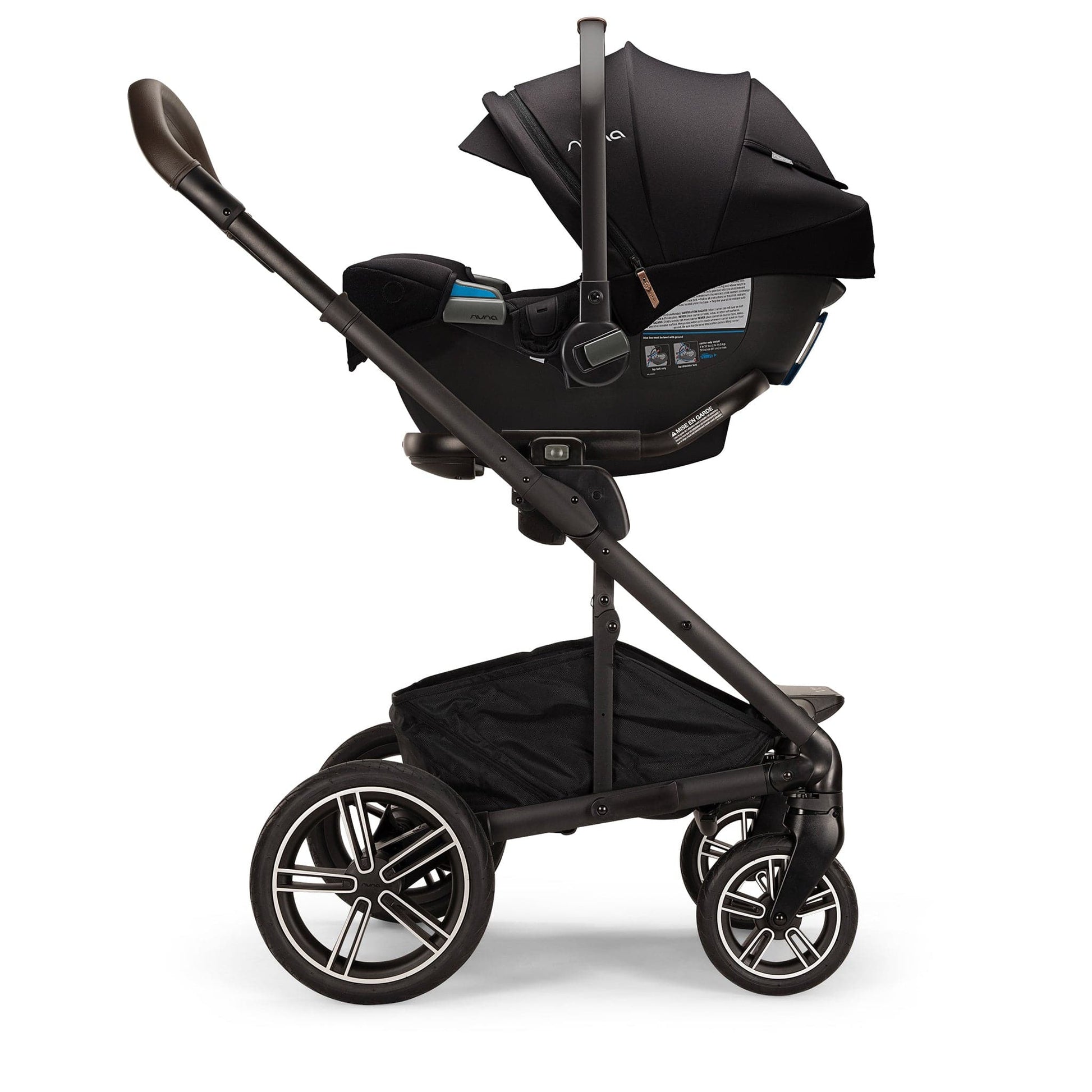 Nuna MIXX Next Stroller + PIPA RX Travel System, Granite