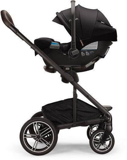 Nuna MIXX Next with Magnetic Buckle + PIPA Aire RX Travel System Bundle - Biscotti / Biscotti - ST13453BIS-CF18508600BIS