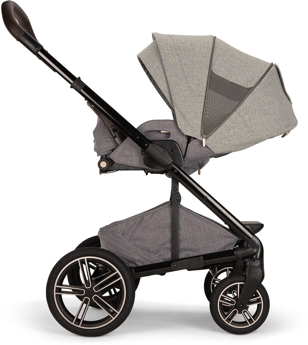 Nuna MIXX Next with Magnetic Buckle + PIPA Aire RX Travel System Bundle - Monterey - ST13455MTY-CF18508608MTY
