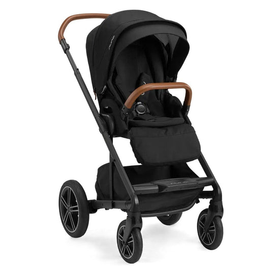Nuna MIXX Next with Magnetic Buckle + PIPA Aire RX Travel System (One Box) - Caviar - Z2ST13418CVR