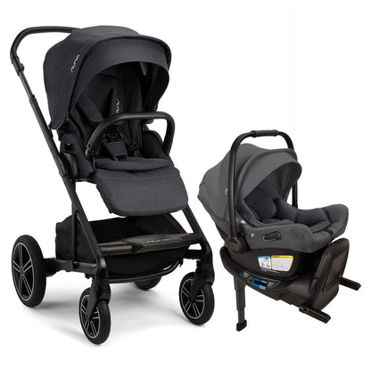 Nuna MIXX Next with Magnetic Buckle + PIPA Aire RX Travel System (One Box) - Ocean - Z2ST13418OCN