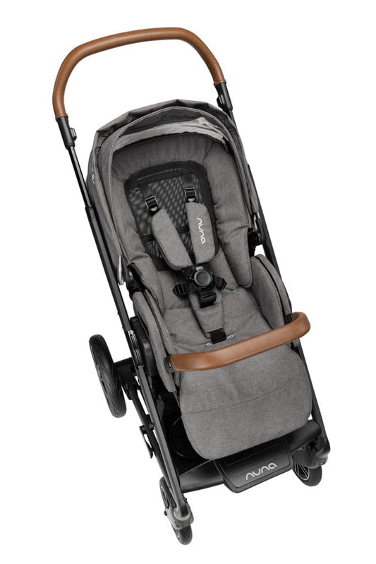 Nuna MIXX Next with Magnetic Buckle + Pipa RX Infant Car Seat Travel System Bundle - Granite - Z2ST13486GRN