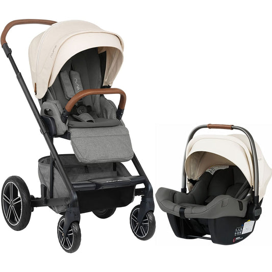 Nuna Mixx + Pipa Lite LX Travel System - Birch - ST10502BIR-CF08501BIR