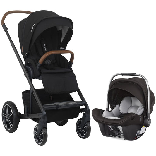Nuna MIXX + Pipa Lite LX Travel System - Caviar - ST10502CVR-CF08501CVR