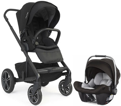 Nuna Mixx2 + Pipa Lite LX Travel System - Caviar - Z2TS-41-001C