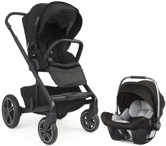 Nuna Mixx2 + Pipa Lite LX Travel System - Caviar - Z2TS-41-001C