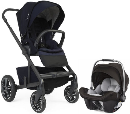 Nuna Mixx2 + Pipa Lite LX Travel System - Indigo/Caviar