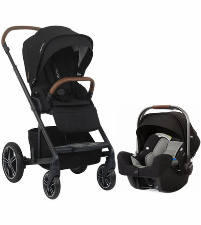 Nuna MIXX + Pipa Travel System - Caviar - ST10502CVR-CF03501CVR