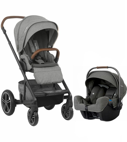 Nuna MIXX + Pipa Travel System - Granite - ST10502GRN-CF03501GRN