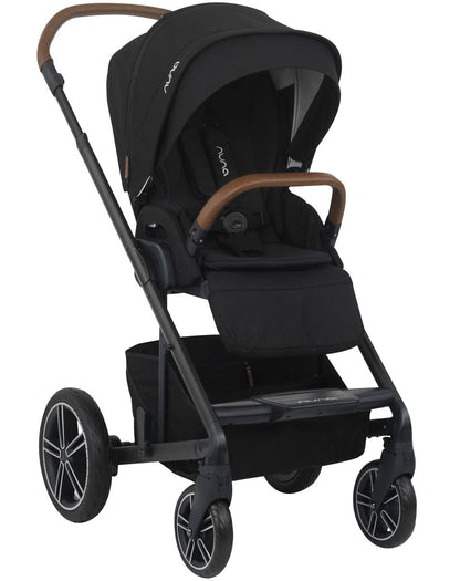 Nuna MIXX Stroller + Ring Adapter - Caviar - ST10502CVR