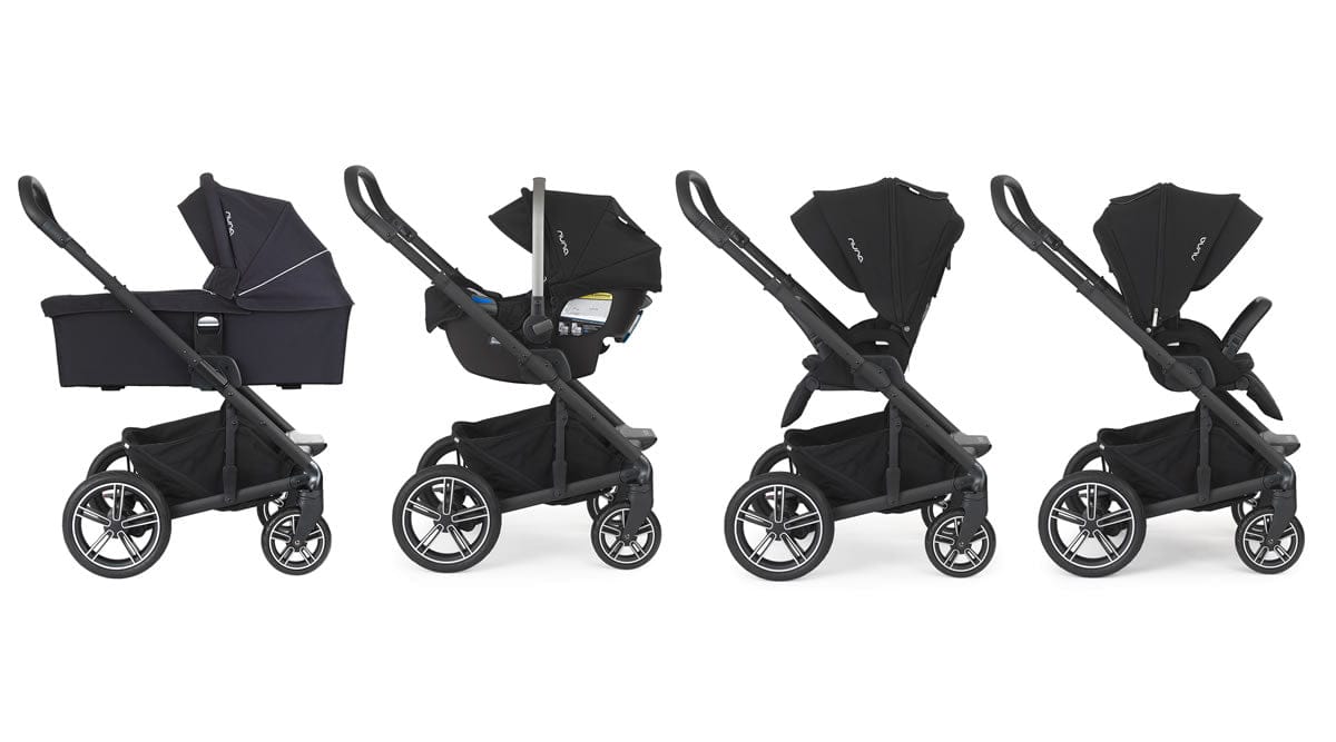 Nuna Mixx2 + Pipa Lite LX Travel System - Indigo/Caviar - Z2TS-41-002I