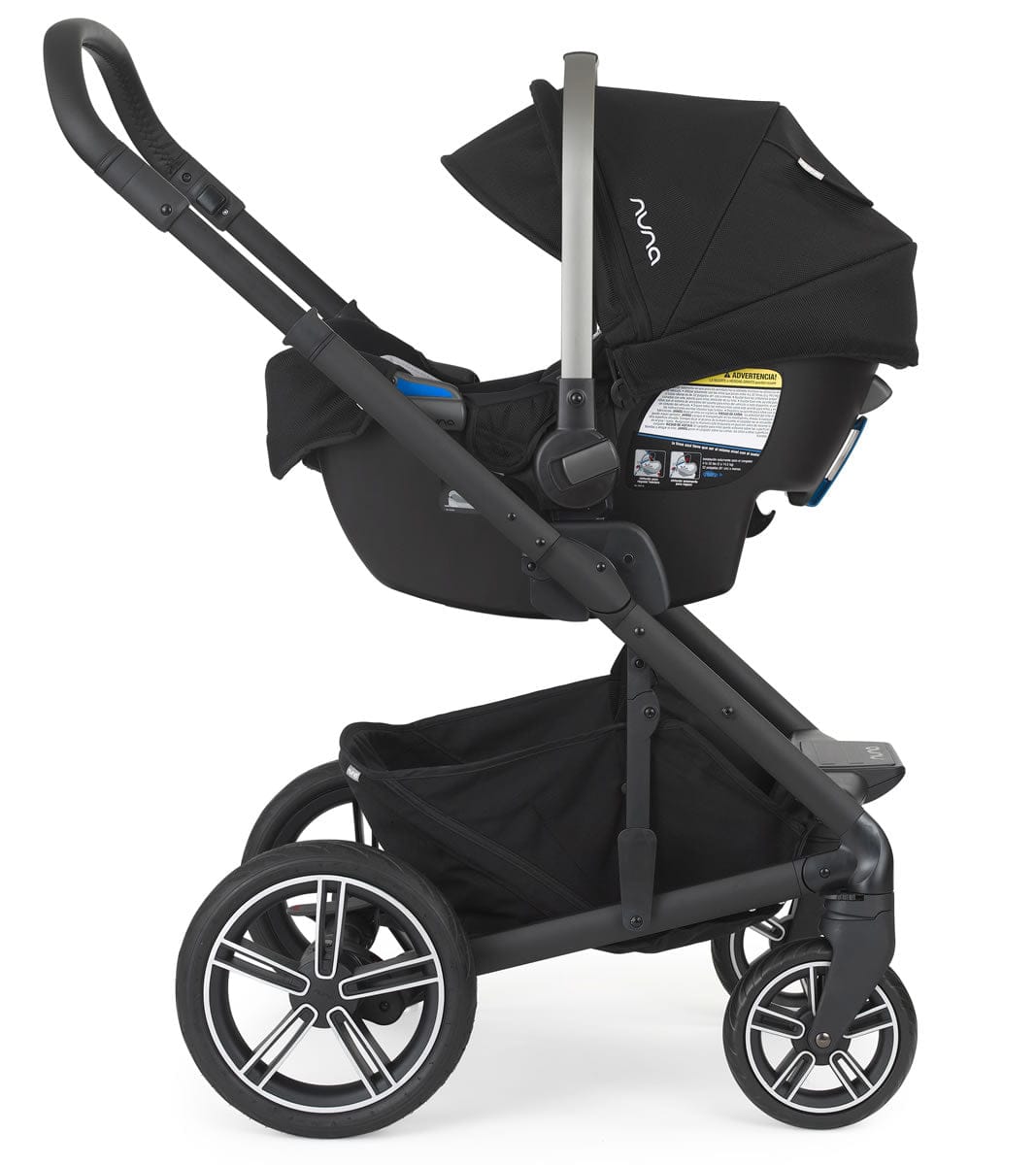 Nuna Mixx2 + Pipa Lite LX Travel System - Indigo/Caviar - Z2TS-41-002I