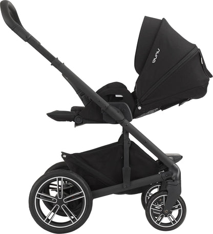 Nuna Mixx2 Stroller + Bassinet - Caviar - STC08000CVR