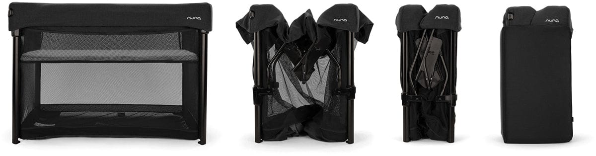 Nuna PAAL Travel Cot + Playard - Caviar - TC17701CVR