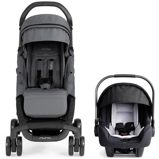 Nuna Pepp Dream Drape & Pipa Travel System - Graphite/Night - Z2TS18024-001