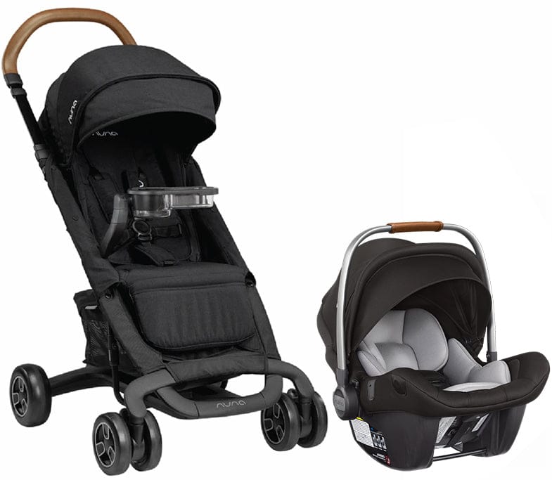 Nuna PEPP Next + PIPA Lite LX Travel System Bundle - Caviar/Caviar - ST14003CVR-CF08501CVR