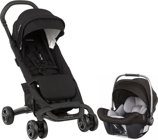 Nuna Pepp Next & Pipa Lite LX Travel System - Caviar - ST09401CVR-CF08501CVR