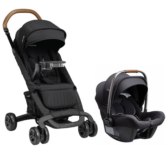 Nuna PEPP Next + PIPA Lite R Travel System Bundle - Caviar/Caviar - ST14003CVR-CF08508600CVR